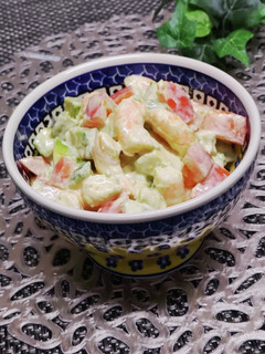 ☺むきエビとアボカドトマトの簡単サラダ☺-レシピのメイン写真