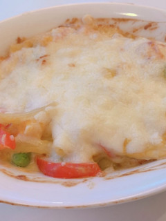 緑黄色野菜たっぷり豆乳マカロニグラタン-レシピのメイン写真