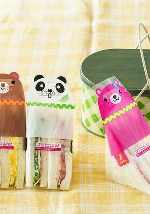 アニマルサンドイッチべんとう-レシピのメイン写真