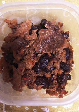 牛肉と納豆の豆板醤炒め-レシピのメイン写真