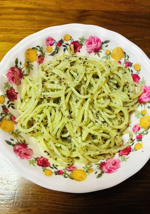 サラダスパゲティにゆかり麺つゆマヨネーズ-レシピのメイン写真