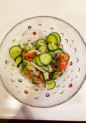 夏野菜★きゅうりの酢の物-レシピのメイン写真