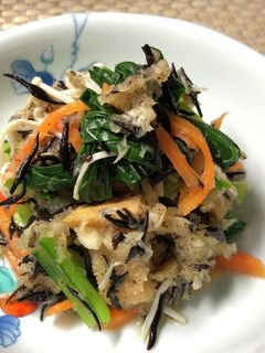 ひじきと野菜のおろし和え-レシピのメイン写真