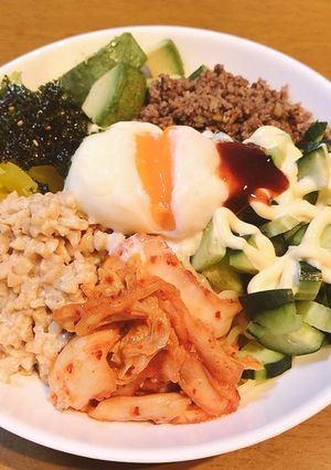 凄旨キムチまぜめん-レシピのメイン写真