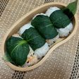 ちぢみ小松菜おにぎり FARMTOMO
