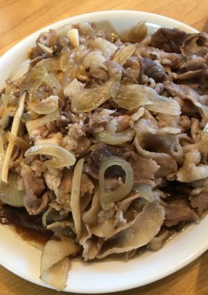 豚肉と玉ねぎの簡単炒め-レシピのメイン写真
