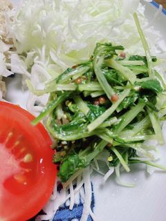 イタリアン風味の水菜の和え物-レシピのメイン写真