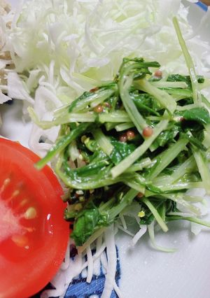 イタリアン風味の水菜の和え物-レシピのメイン写真