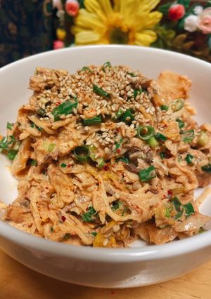 切り干し大根と鯖缶キムチの韓国風サラダ-レシピのメイン写真