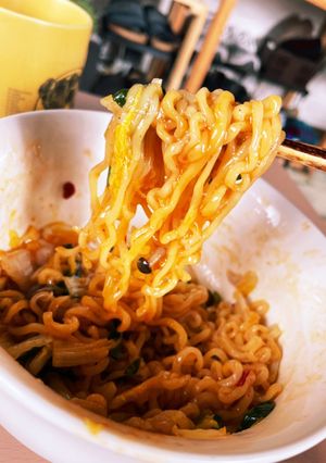 辛ラーメン 油そば-レシピのメイン写真