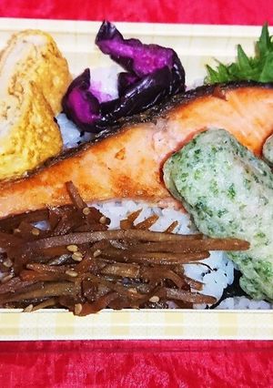 【夫婦弁当50】俺ﾁｬﾝ(旦那)ののり弁-レシピのメイン写真