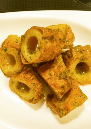 ついつい食べてしまう!☆カレー磯部ちくわ-レシピのメイン写真