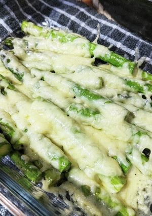 アスパラのチーズ焼き-レシピのメイン写真