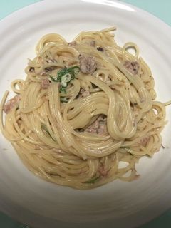 お手軽サバ缶和風パスタ-レシピのメイン写真