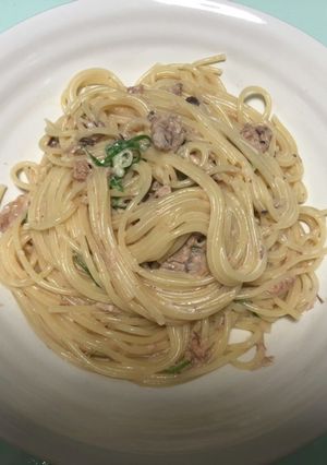 お手軽サバ缶和風パスタ-レシピのメイン写真