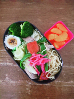 JK☆野菜たっぷり塩焼きそば弁当♪-レシピのメイン写真
