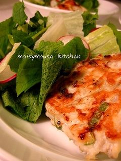 ごぼうとれんこん入りつくねバーグ-レシピのメイン写真