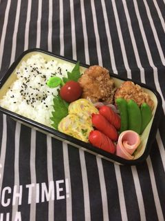 男子高校生弁当5/19唐揚げ弁当-レシピのメイン写真