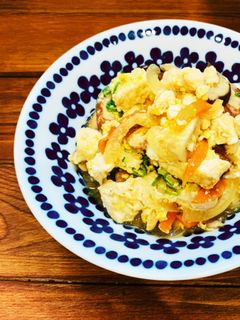 野菜たっぷり炒り豆腐-レシピのメイン写真