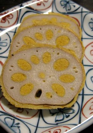 からし蓮根-レシピのメイン写真