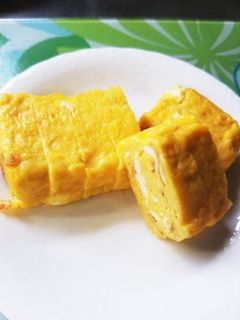 毎日お弁当に入れてる卵焼き-レシピのメイン写真