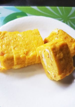毎日お弁当に入れてる卵焼き-レシピのメイン写真