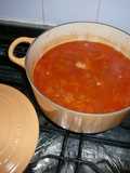 ルクルーゼで作る☆トマト缶ミネストローネ