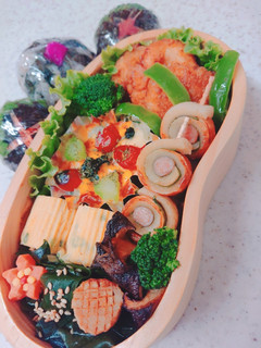 女子高生のお弁当(2021.5.19)-レシピのメイン写真