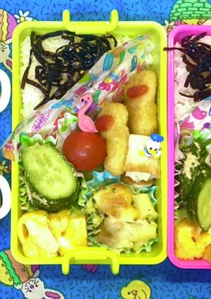姉妹弁当186-レシピのメイン写真
