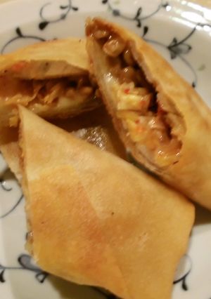 本格キムチで春巻き-レシピのメイン写真