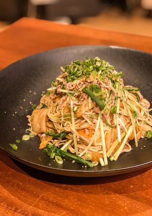 【簡単10分】豚キムソーメンチャンプルー-レシピのメイン写真