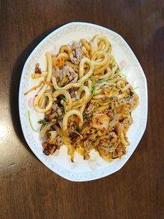 キムチ焼きうどん-レシピのメイン写真