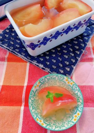 りんごのコンポート-レシピのメイン写真