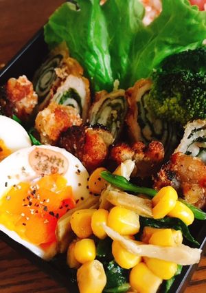 お弁当にピッタリ☆豚肉と大葉の竜田揚げ-レシピのメイン写真