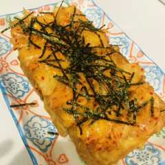 รูปของ ☆簡単一品！厚揚げのキムマヨチーズ焼き☆