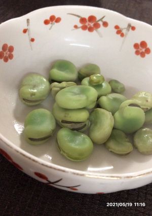 そら豆さん！こんにちは！-レシピのメイン写真
