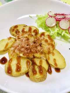 お好み焼き風♫ベイクドポテト-レシピのメイン写真
