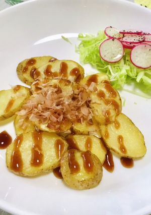 お好み焼き風♫ベイクドポテト-レシピのメイン写真