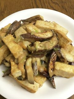 豆腐となすの味噌炒め♬-レシピのメイン写真