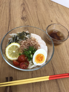 1品でバランスOK!冷やしうどん-レシピのメイン写真