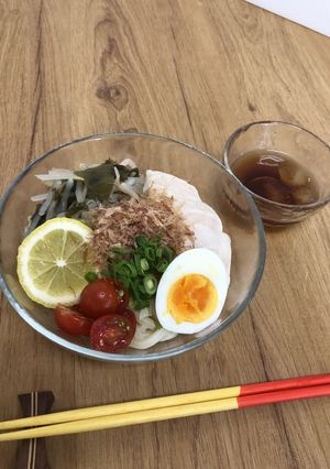 1品でバランスOK!冷やしうどん-レシピのメイン写真