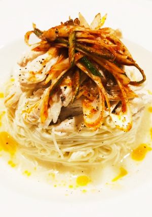 豆腐麺deピリ辛豆乳そうめん☆-レシピのメイン写真