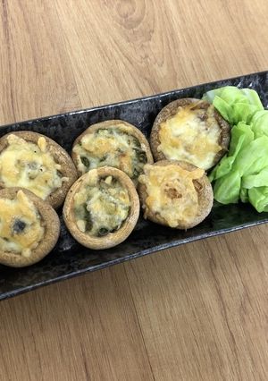 トースターにお任せ♪しいたけのチーズ焼き-レシピのメイン写真