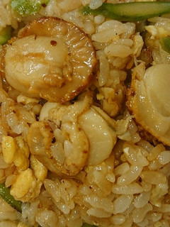 ホタテとアスパラの醤油チャーハン-レシピのメイン写真