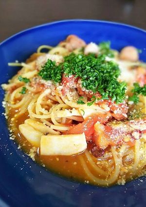フレッシュトマトのパスタ-レシピのメイン写真