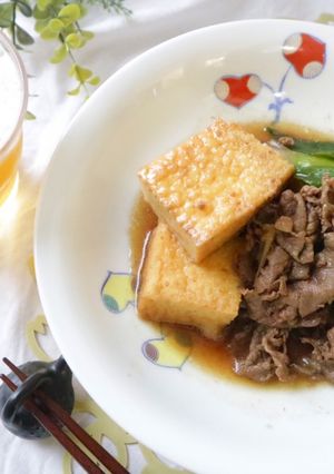 ご飯がすすむ☆厚揚げ肉豆腐-レシピのメイン写真