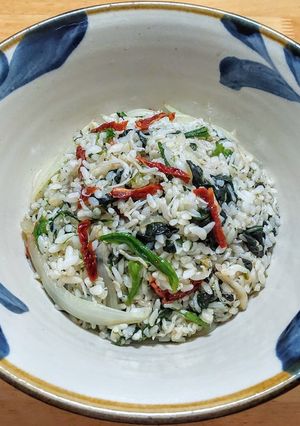 アンチョビソースと乾燥トマトでシラス炒飯-レシピのメイン写真