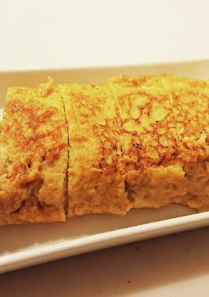 ゆずこしょうの香りでとろろだし巻き卵-レシピのメイン写真