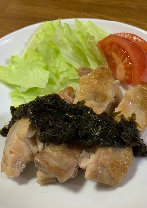 チキンソテーのり柚子胡椒ソース-レシピのメイン写真