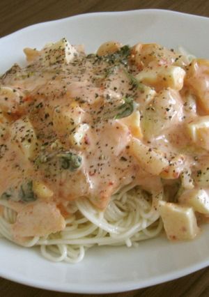 キムチーズヨーグルト素麺-レシピのメイン写真